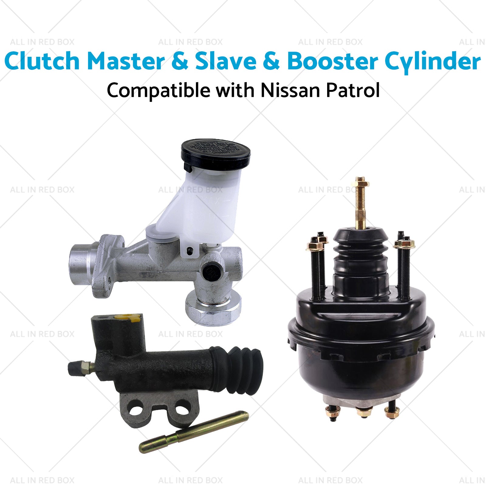 Clutch Slave  and  Master  and  Booster Cylinder Suitable for Nissan Patrol GU Y61-3