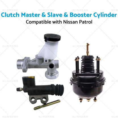 Clutch Slave  and  Master  and  Booster Cylinder Suitable for Nissan Patrol GU Y61-3