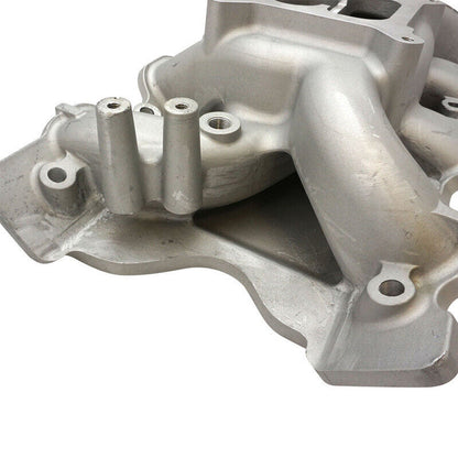 Intake Manifold, For SB Ford 302, 351 Cleveland, Dual Plane, Aluminium-3