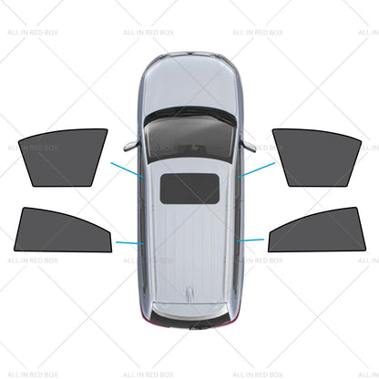 2x Car WindowShades Suitable for Mazda 6 Liftback 2nd Gen GH 07-12 UV Protection-7
