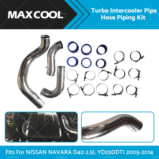 TURBO INTERCOOLER PIPING KIT PIPE HOSE FOR NISSAN D40 NAVARA 2. 5L YD25DDTI 05-14-0