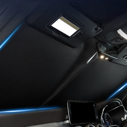 6 Layer Thick WindScreen Sun Shade Suitable for Toyota Prado 24-25 UV Protection-4