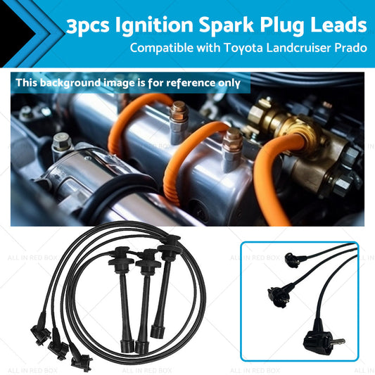 Ignition Spark Plug Leads Suitable for Toyota Landcruiser Prado 3. 4L V6 96-05-0