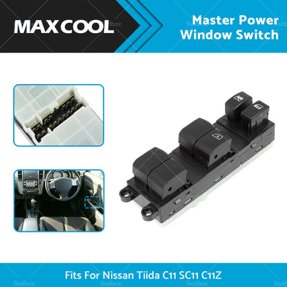 Master Power Window Switch Suitable For Nissan Tiida C11 SC11 C11Z 2006-2010-1