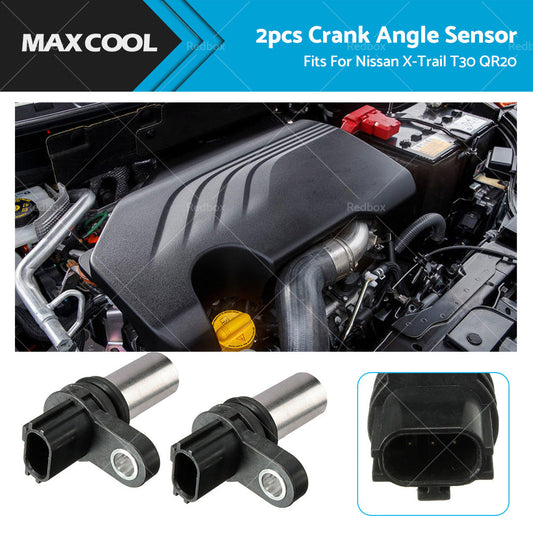 2PCS Crank Cam Angle Sensor Suitable for Nissan X-Trail T30 QR25DE 2. 5 2001-2007-0