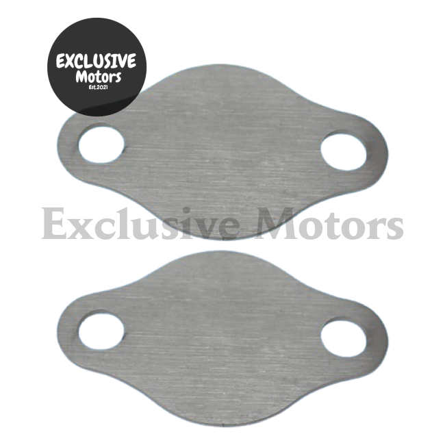 Egr Block Off Plate X2 Suits Nissan Navara