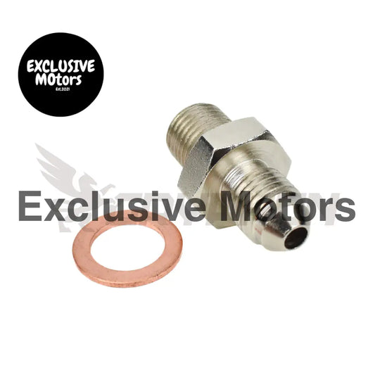 Engine Block Turbo Oil Adapter Fitting Kit 4an Toyota Supra 1jz 2jz