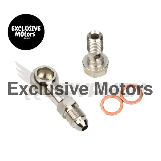 Engine Block Turbo Oil Banjo Bolt Kit 4an Nissan Navara D22 Zd30ddt