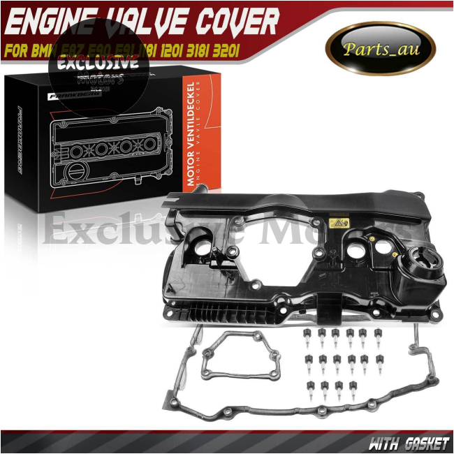 Engine Valve Cover for BMW E87, E90, E91 118i, 120i, 318i, 320i (N46N, 2004-2007)