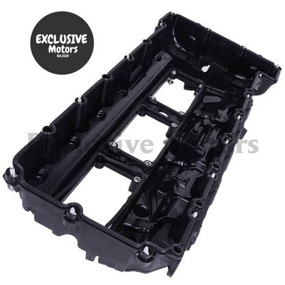 Engine Valve Cover with Gasket and PCV for BMW 1 Series, 3 Series, 5 Series, X5, X6 (N55, N54)