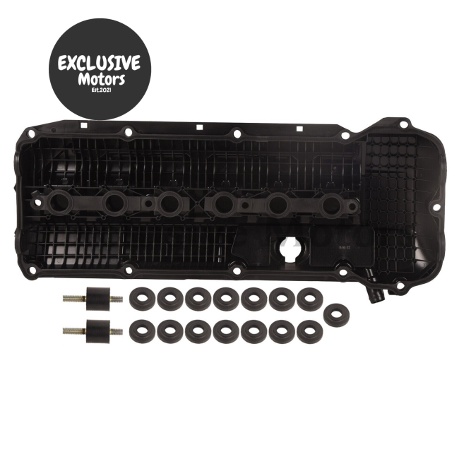 Engine Valve Cover with Gasket for BMW M54 (E46, E83, E60, E39, 325Ci, 530i, X3, X5, Z4, 3.0i)