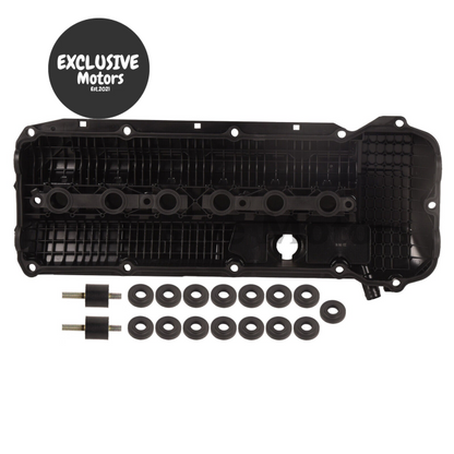 Engine Valve Cover with Gasket for BMW M54 (E46, E83, E60, E39, 325Ci, 530i, X3, X5, Z4, 3.0i)