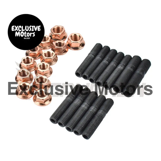 Exhaust Manifold Stud Nut Kit 1g 2g Dsm Eclipse Talon Lancer 4g63t Evo 1~9