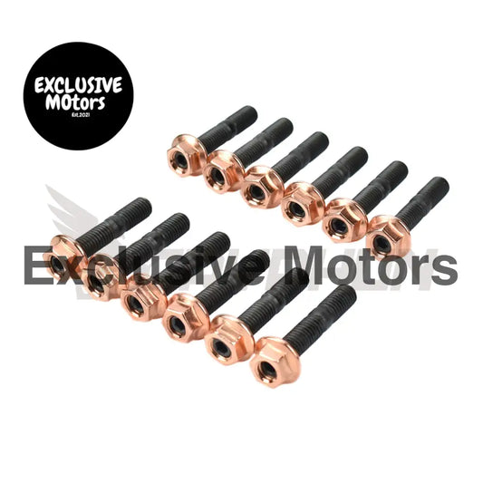 Exhaust Manifold Stud Nut Kit Nissan Ka24e 240sx S13 S14