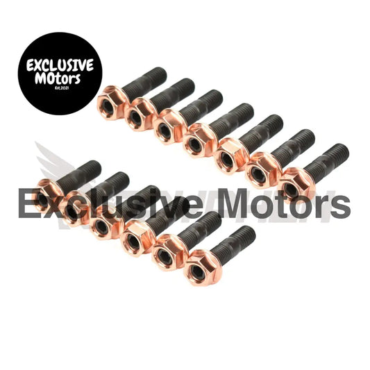 Exhaust Manifold Stud Nut Kit Toyota 1fz Fe