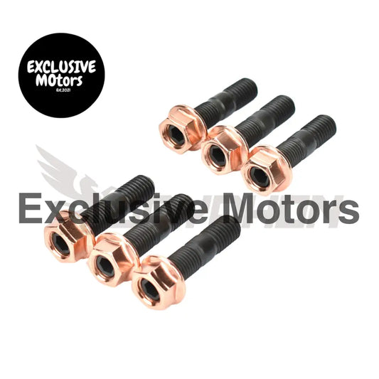 Exhaust Manifold Stud Nut Kit Toyota Starlet Ep82 Ep91 4e Fe 4e Fte 5e Fe