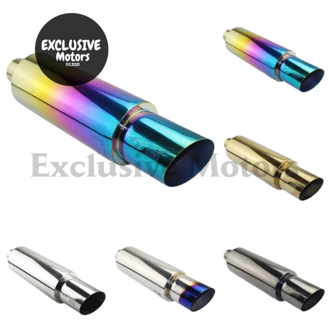 Exhaust System Pipe Tail Stainless Steel 63 Or 76 To 101Mm Mufflers