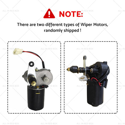 12V Electric Windshield Two Lines Universal Wiper Motor Car Interior