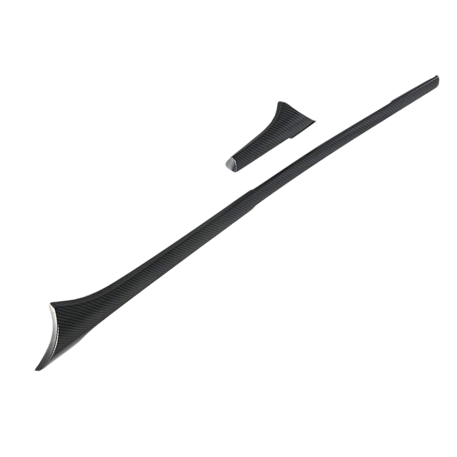 ABS Carbon Dashboard Strip Cover Trim Suitable For  Toyota Hilux Revo 2015-2024-3