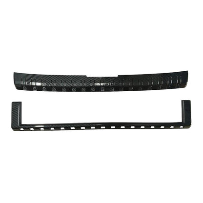 Carbon Fiber Front Center Grille Cover Trim Suitablefor Toyota Prado LC250 2024+-0