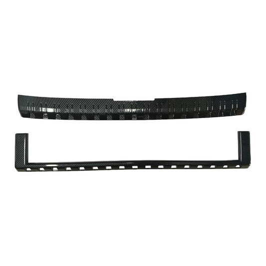 Carbon Fiber Front Center Grille Cover Trim Suitablefor Toyota Prado LC250 2024+-0