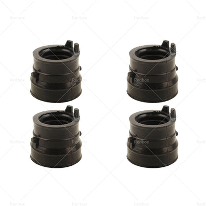 4x Carburetor Intake Manifold Boots For Honda CBR250 MC22 MC19 CB400 NC31-3