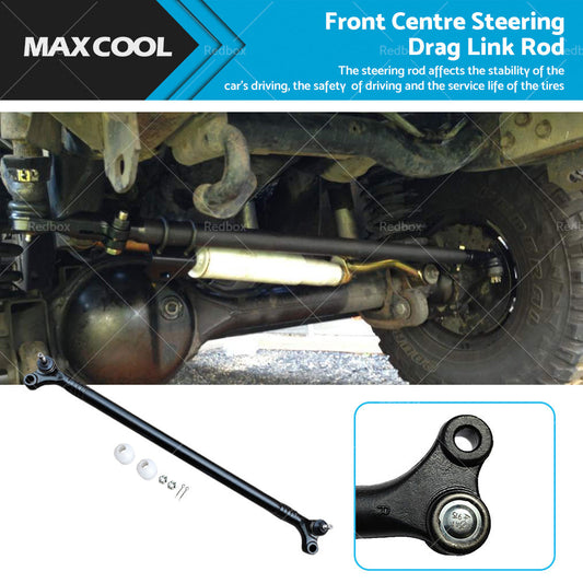 Front Centre Steering Drag Link Rod for Nissan Navara D22 4x4 1997-2015-0