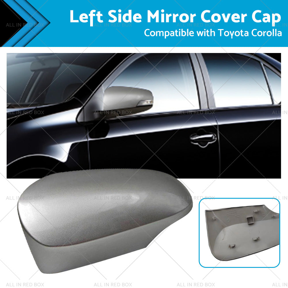 Mirror Cover Cap Suitable for Toyota Corolla 10 2012-2018 Silver 1F7 LH  Side-0