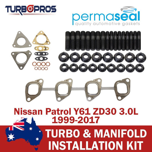 Permaseal Turbo&Exhaust Manifold Installation Kit for Nissan Patrol Y61ZD30 3.0L