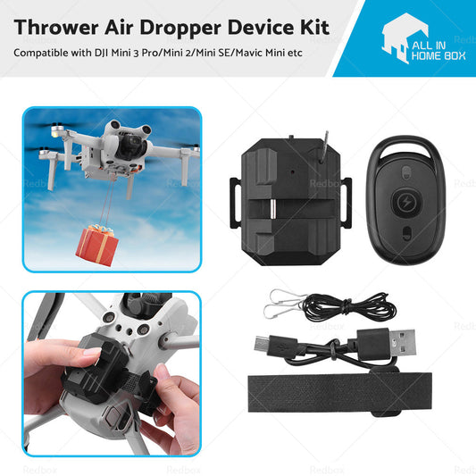 Drone Dropping Delivery Thrower Air Dropper Device Suitable for DJI Mini 3 Pro-0