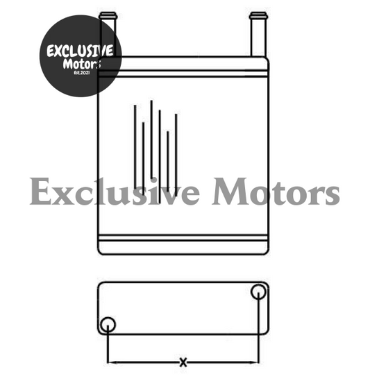 Ford Cortina MK4 & MK5 1980-1982 Heater Core