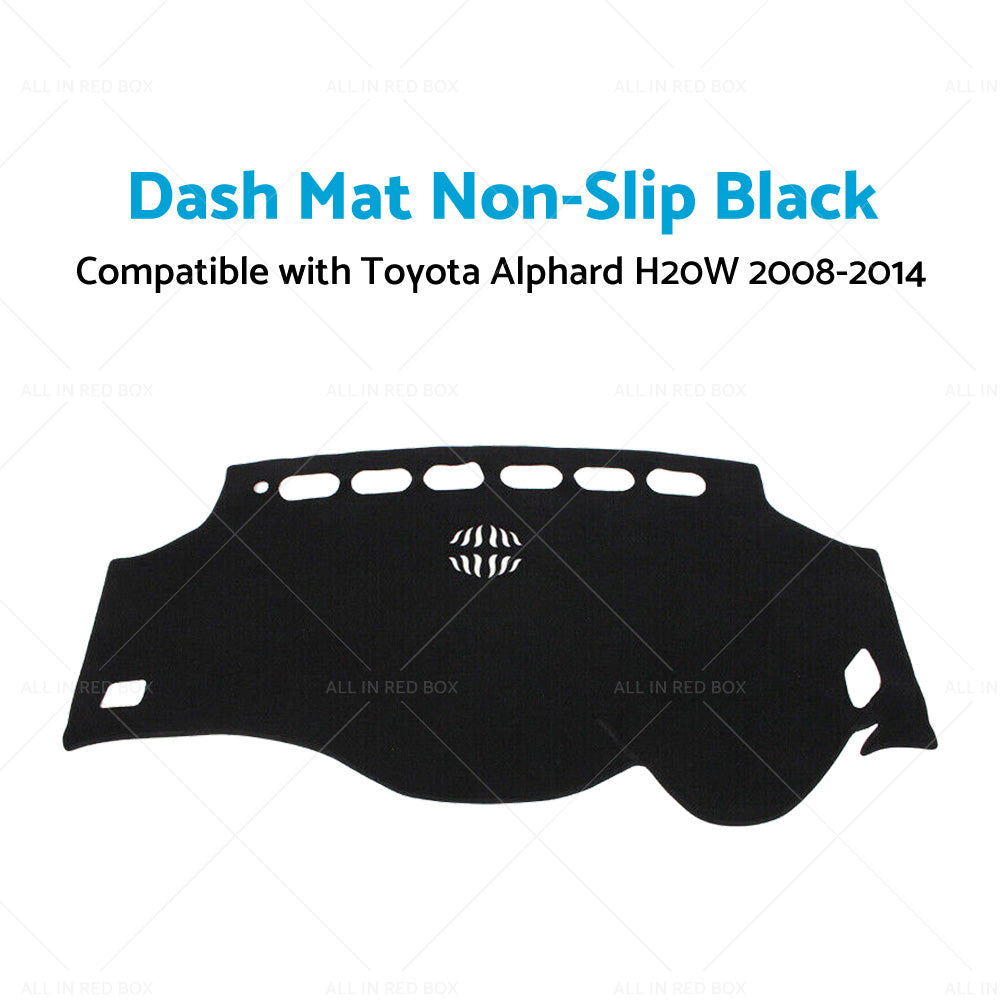 Non-Slip Dash Mat Suitable For Toyota Alphard H20W 2008-2014 Dashboard Cover-1