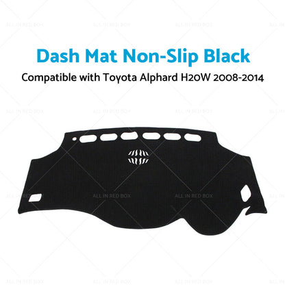 Non-Slip Dash Mat Suitable For Toyota Alphard H20W 2008-2014 Dashboard Cover-1
