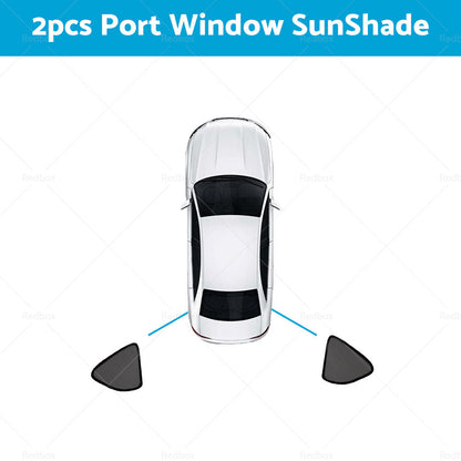 Car Window Sun Shade Compatible with Toyota RAV4 40 series  Magnetic Shade Mesh-4
