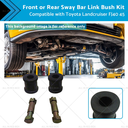 2x Sway Bar Link Bush Front or Rear Suitable for Toyota Landcruiser 45 FJ40-0