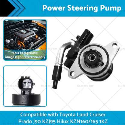 Power Steering Pump Suitable For Toyota Land Cruiser Prado J90 Hilux KZN160 165-1