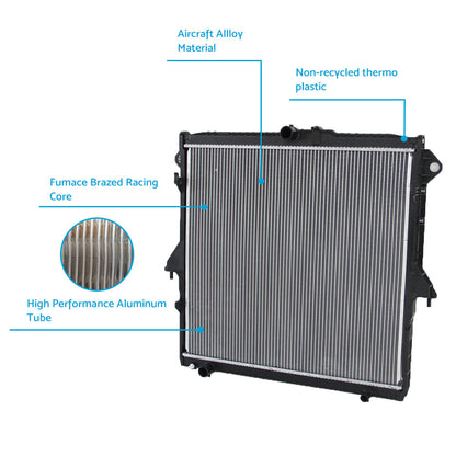 Radiator Suitable For Ford Ranger PX / Mazda BT-50 2.2L 3.2L Turbo Diesel 2011-On-4
