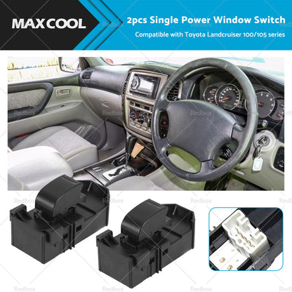 2 Single Window Switch Suitable For Toyota Landcruiser 100 105 98-07 84810-60050-0