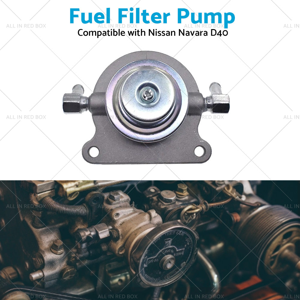 Diesel Fuel Filter Primer Pump 10mm Suitable For Nissan Navara D40 2. 5L 2006-on-3