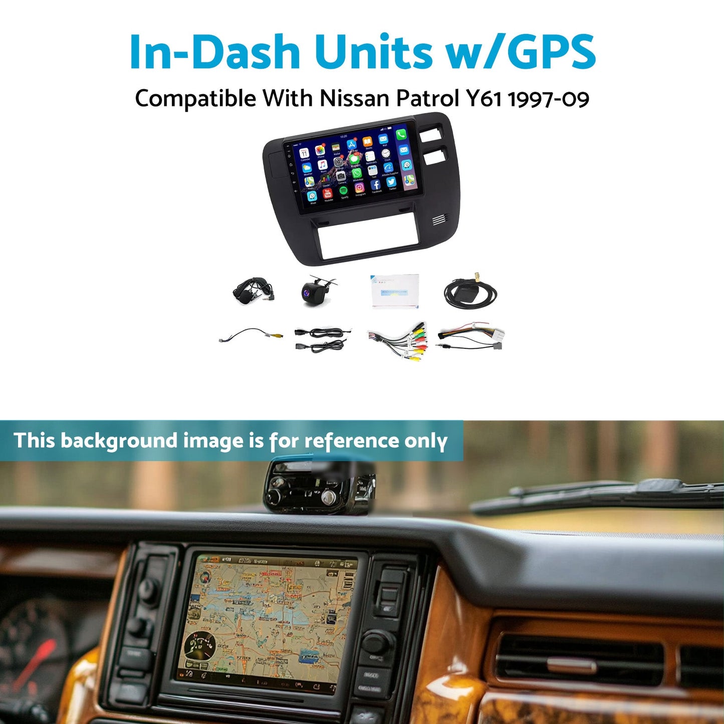 9in Multimedia Head Unit Suitable For Nissan Patrol 1997-2009 Right-Hand Drive-2