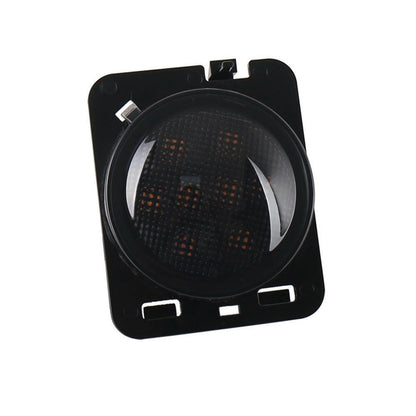 2x Front LED Side Marker Light Smoke Suitable For Jeep Wrangler JK 2007-2018-4