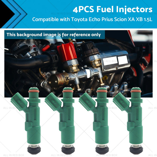 4PCS Fuel Injectors Suitable for Scion XA XB 1. 5L Toyota Echo Prius 1. 5L 00-09-0