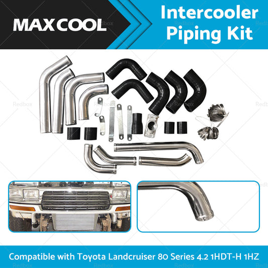 Intercooler Piping Kit Suitable For Toyota Landcruiser 80 Series 4. 2 1HDT-H 1HZ-0