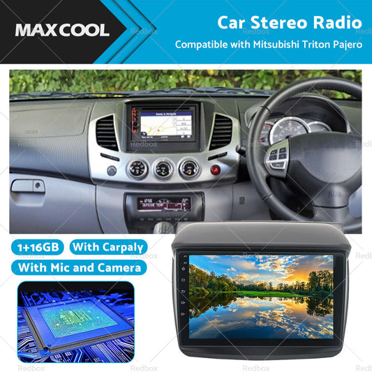 16GB Car Radio Navi GPS BT Android for Mitsubishi Triton 2006-2015