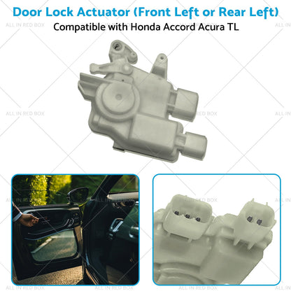 Front Left or Rear Left  Door Lock Actuator Suitable for Honda Accord Acura TL-3