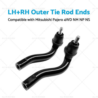 LHRH Outer Tie Rod Ends Suitable for Mitsubishi Pajero Commercial Triton 4WD ML-3