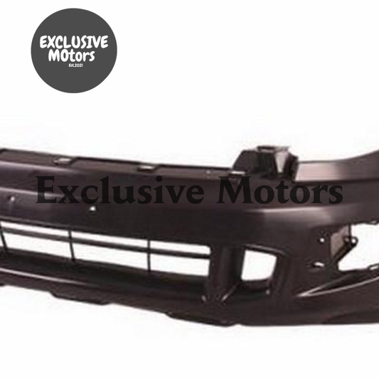 Matte Black Bumper for Ford Ranger (2011).
