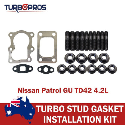 Turbo Installation Stud & Gasket Kit for Nissan Patrol GU TD42 4.2L