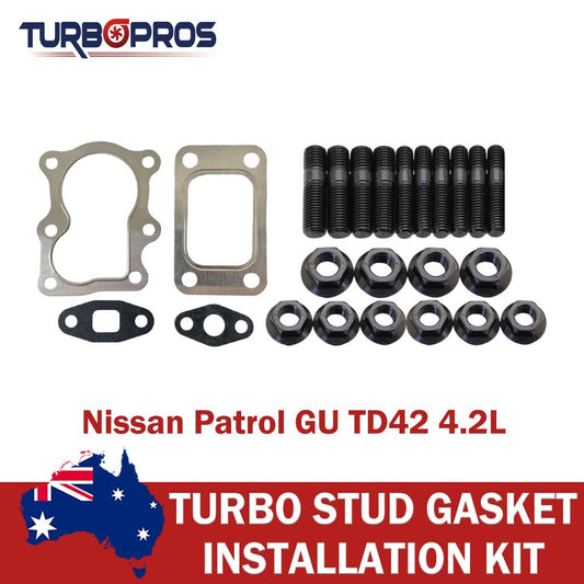 Turbo Installation Stud & Gasket Kit for Nissan Patrol GU TD42 4.2L