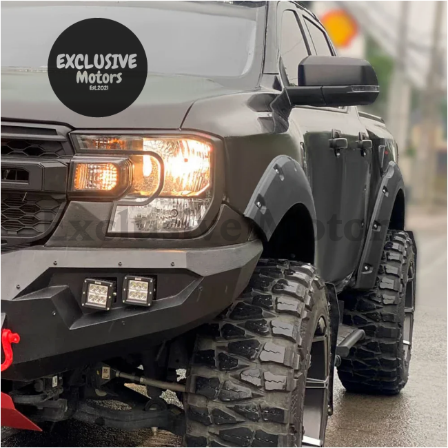 Offroad Style Fender Flares Wheel Arch For Ford Ranger (2022-2023 + ) - Next Gen Wildtrak Sport Xlt